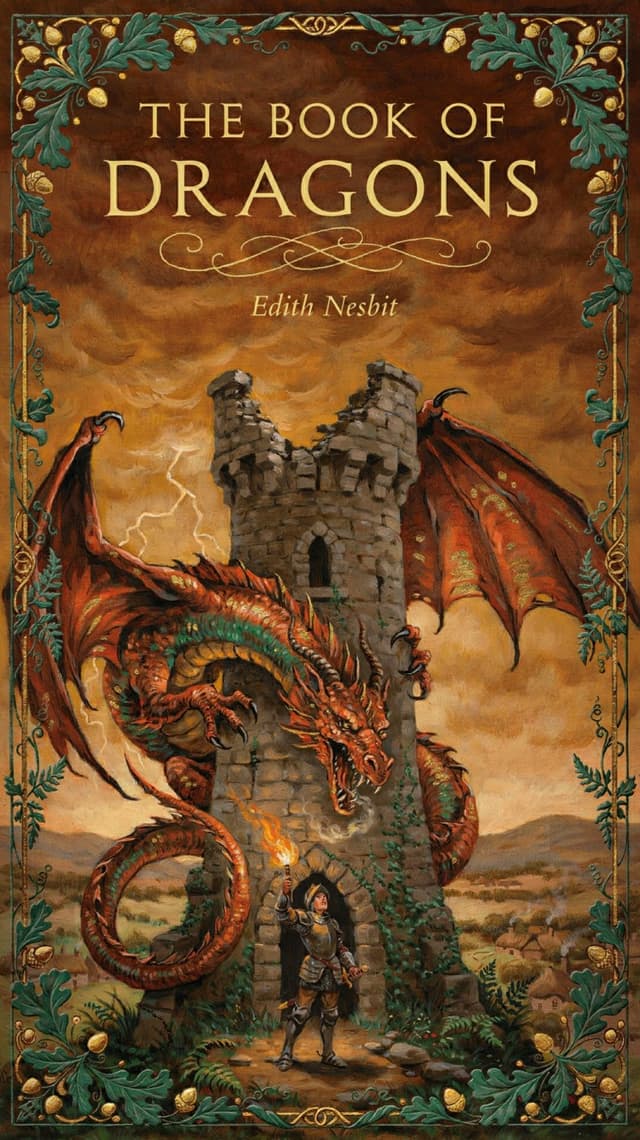The Book of Dragons by Edith Nesbit — cover